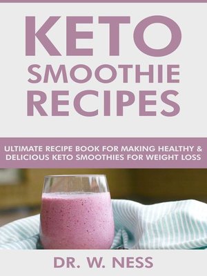 cover image of Keto Smoothie Recipes